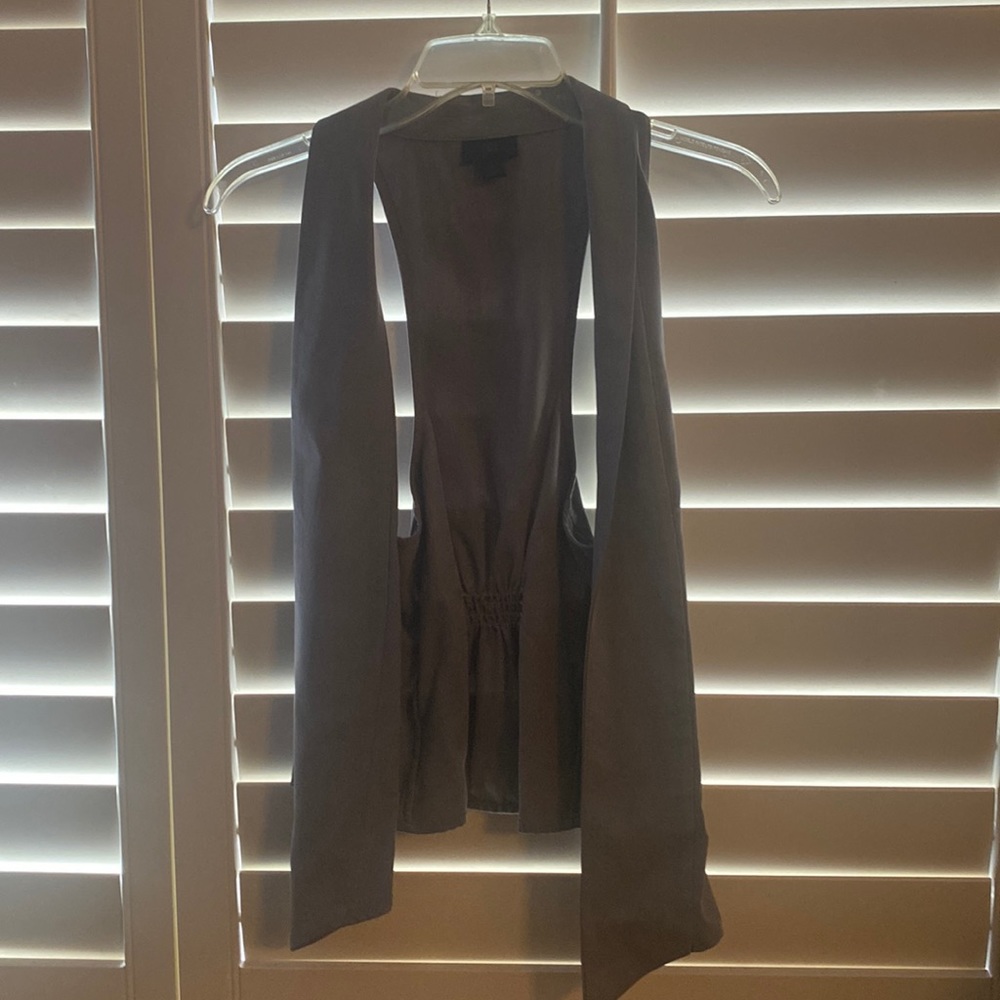 Grey vest by Banana Republic
